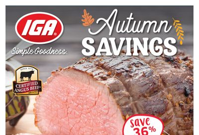 IGA Stores of BC Flyer September 22 to 28