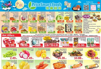 PriceSmart Foods Flyer September 21 to 27