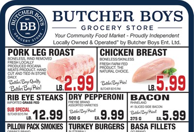 Butcher Boys Grocery Store Flyer May 15 to 18