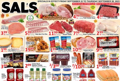Sal's Grocery Flyer September 22 to 28