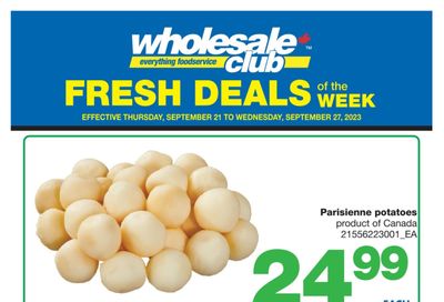 Wholesale Club (ON) Fresh Deals of the Week Flyer September 21 to 27