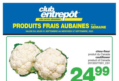 Wholesale Club (QC) Fresh Deals of the Week Flyer September 21 to 27