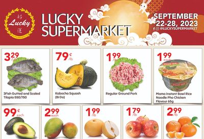 Lucky Supermarket (Surrey) Flyer September 22 to 28