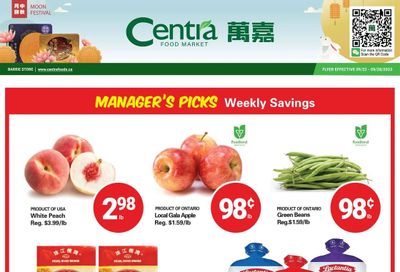 Centra Foods (Barrie) Flyer September 22 to 28