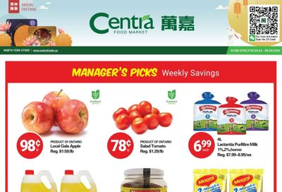 Centra Foods (North York) Flyer September 22 to 28