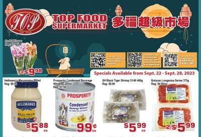 Top Food Supermarket Flyer September 22 to 28