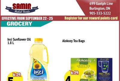 Samir Supermarket Flyer September 22 to 25