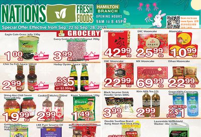 Nations Fresh Foods (Hamilton) Flyer September 22 to 28