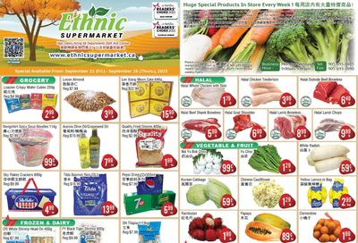 Ethnic Supermarket (Milton) Flyer September 22 to 28
