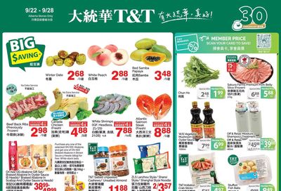 T&T Supermarket (AB) Flyer September 22 to 28