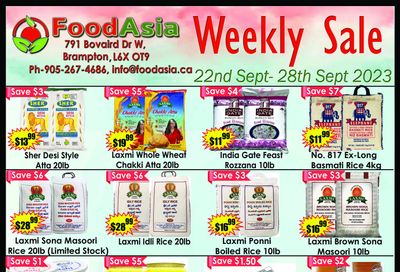 FoodAsia Flyer September 22 to 28