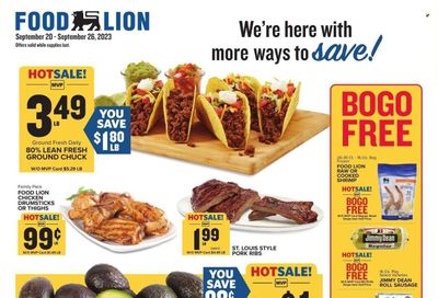 Food Lion (GA) Weekly Ad Flyer Specials September 20 to September 26, 2023