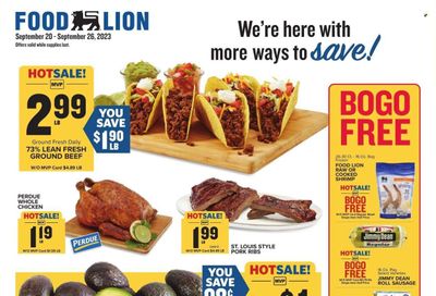 Food Lion (MD) Weekly Ad Flyer Specials September 20 to September 26, 2023