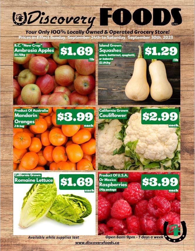 Discovery Foods Flyer September 24 to 30