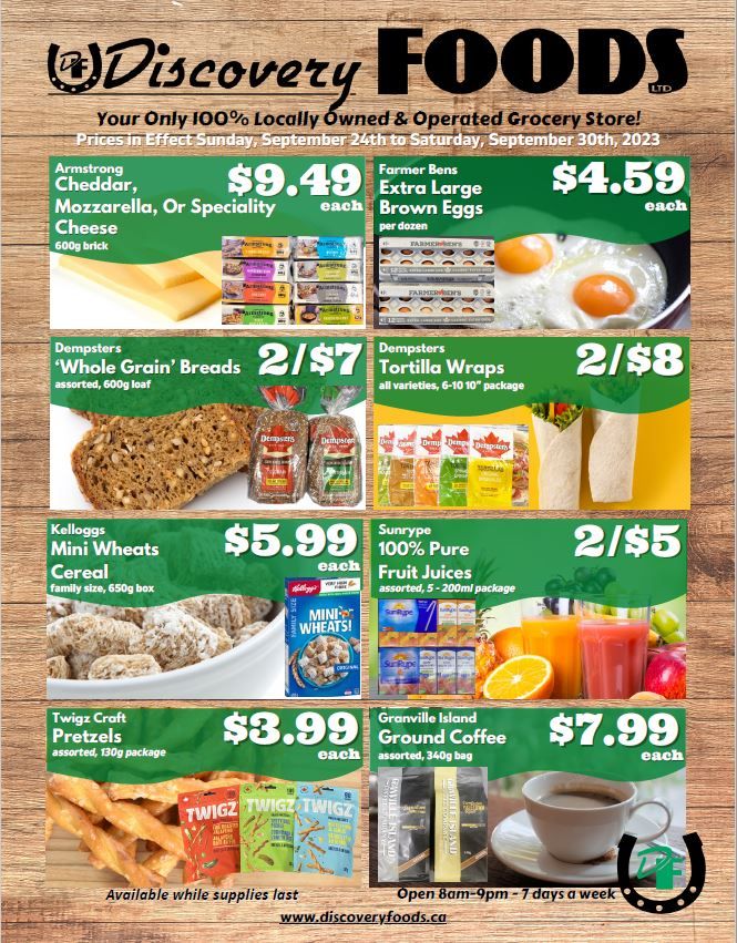 Discovery Foods Flyer September 24 to 30