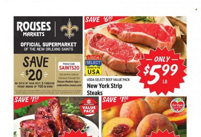 Rouses Markets (AL) Weekly Ad Flyer Specials September 20 to September 27, 2023