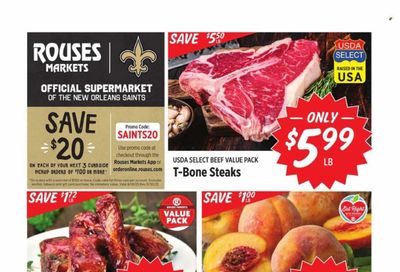 Rouses Markets (LA) Weekly Ad Flyer Specials September 20 to September 27, 2023