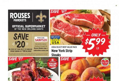 Rouses Markets (MS) Weekly Ad Flyer Specials September 20 to September 27, 2023