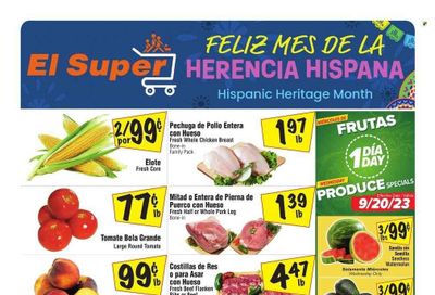 El Super (NV) Weekly Ad Flyer Specials September 20 to September 26, 2023