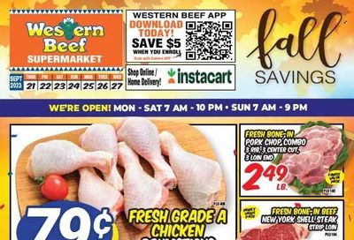 Western Beef (FL, NY) Weekly Ad Flyer Specials September 21 to September 27, 2023
