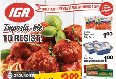 IGA (KY) Weekly Ad Flyer Specials September 20 to September 26, 2023