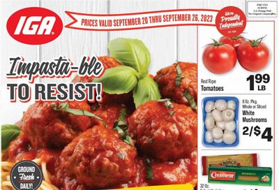 IGA (IL) Weekly Ad Flyer Specials September 20 to September 26, 2023