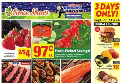 Save Mart (CA, NV) Weekly Ad Flyer Specials September 20 to September 26, 2023
