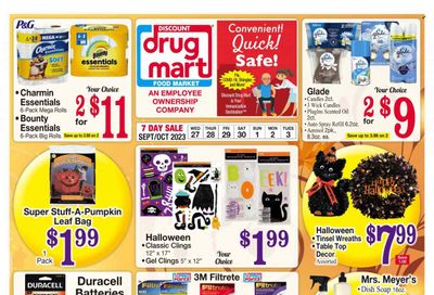 Discount Drug Mart (OH) Weekly Ad Flyer Specials September 27 to October 3, 2023