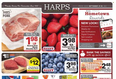 Harps Hometown Fresh (AR, KS, MO, OK) Weekly Ad Flyer Specials September 20 to September 26, 2023