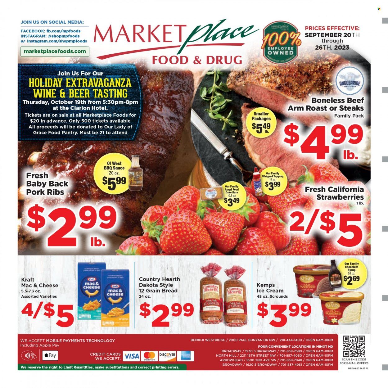 Marketplace Foods (ND) Weekly Ad Flyer Specials September 20 to September 26, 2023