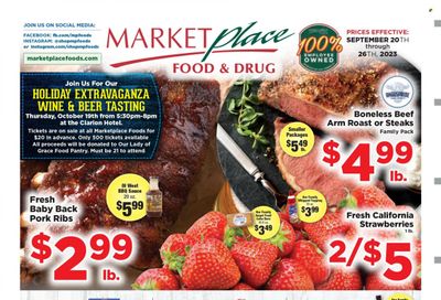Marketplace Foods (ND) Weekly Ad Flyer Specials September 20 to September 26, 2023