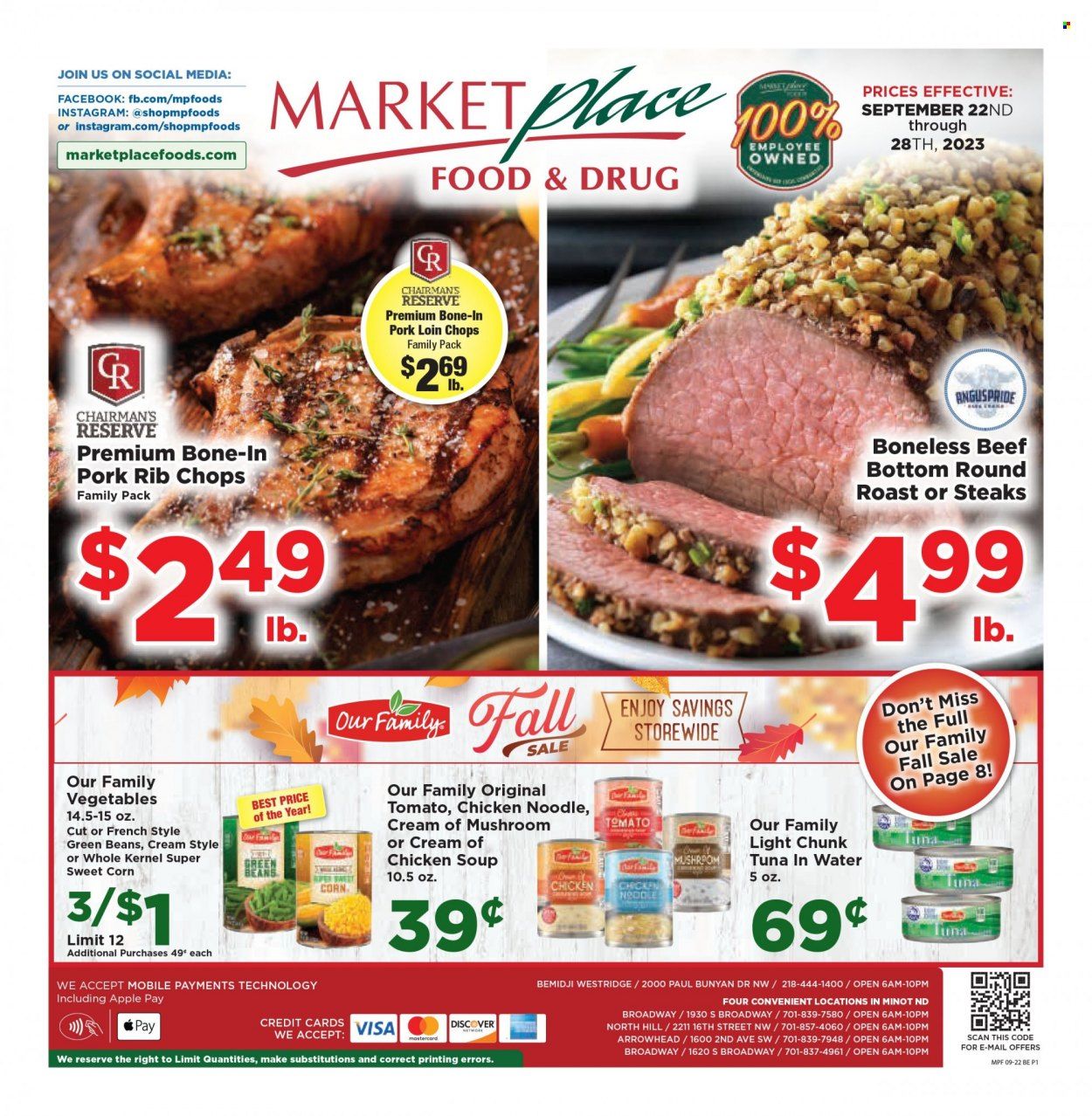 Marketplace Foods (MN) Weekly Ad Flyer Specials September 22 to September 28, 2023
