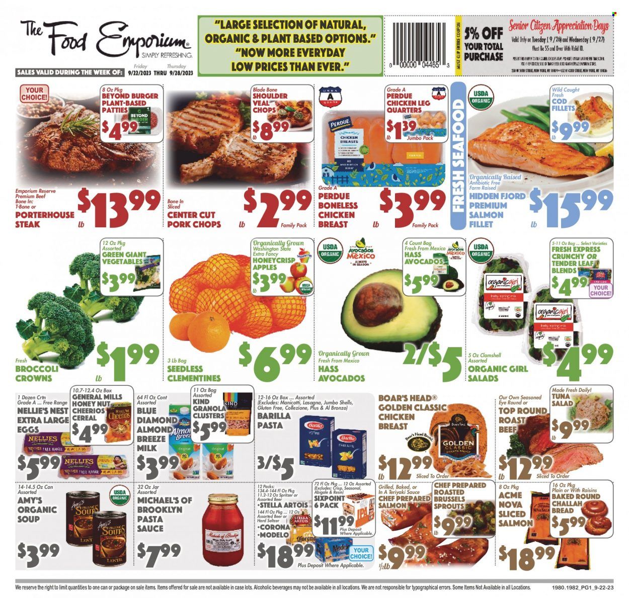 The Food Emporium (NY) Weekly Ad Flyer Specials September 22 to September 28, 2023