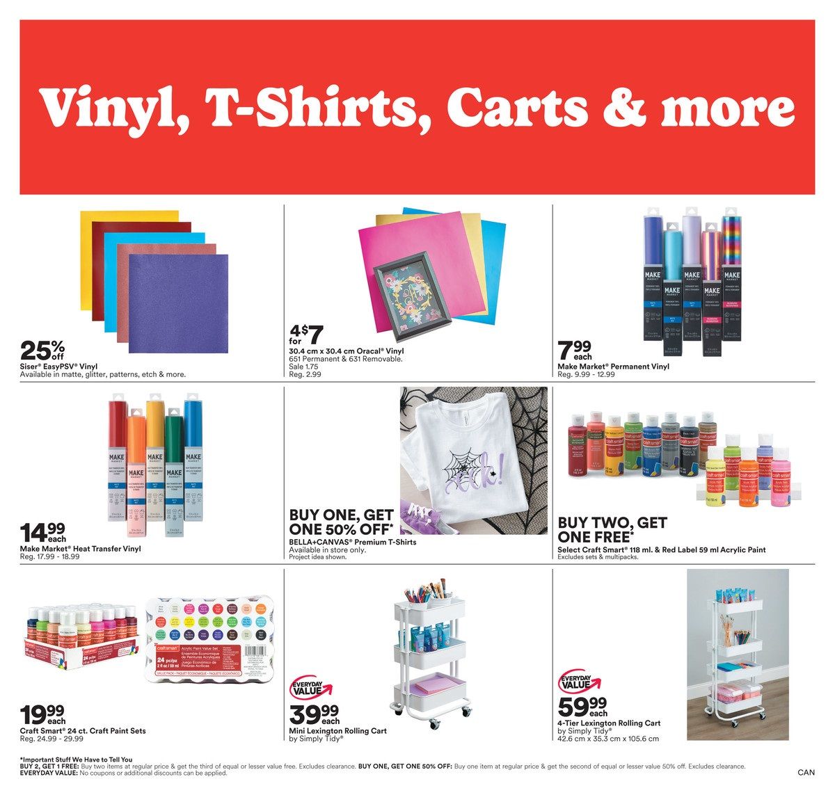 Michael's Flyer September 25 to 28