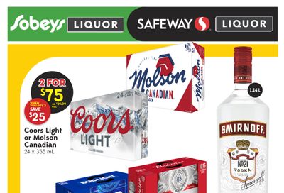 Sobeys/Safeway (AB) Liquor Flyer September 28 to October 4