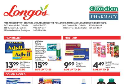 Longo's Pharmacy Flyer September 28 to October 25