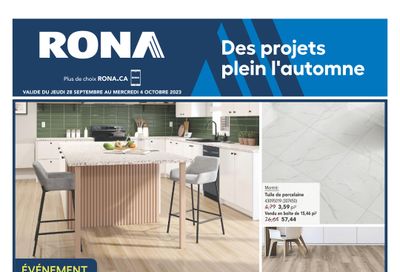 Rona (QC) Flyer September 28 to October 4