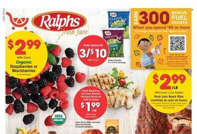 Ralphs (CA) Weekly Ad Flyer Specials September 27 to October 3, 2023