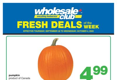 Wholesale Club (Atlantic) Fresh Deals of the Week Flyer September 28 to October 4