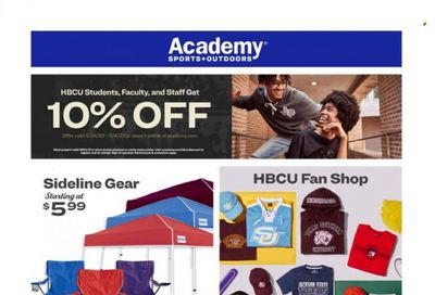 Academy Sports + Outdoors Weekly Ad Flyer Specials September 24 to October 1, 2023