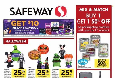 Safeway (CA) Weekly Ad Flyer Specials September 27 to October 3, 2023