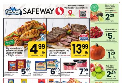 Safeway (AK) Weekly Ad Flyer Specials September 27 to October 3, 2023