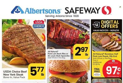 Safeway (AZ) Weekly Ad Flyer Specials September 27 to October 3, 2023