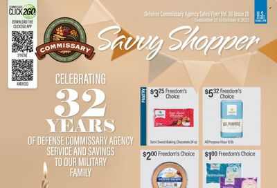 Commissary Weekly Ad Flyer Specials September 25 to October 8, 2023
