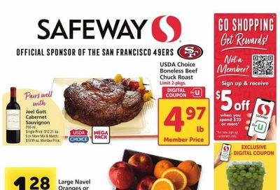 Safeway (CA) Weekly Ad Flyer Specials September 27 to October 3, 2023