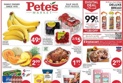 Pete's Fresh Market (IL) Weekly Ad Flyer Specials September 27 to October 3, 2023