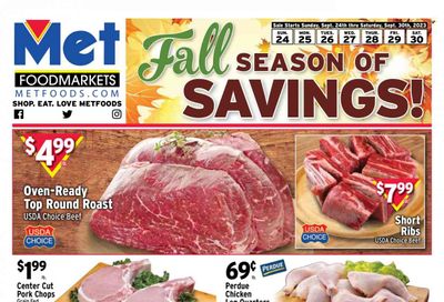 Met Foodmarkets Weekly Ad Flyer Specials September 24 to September 30, 2023