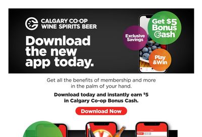 Calgary Co-op Liquor Flyer September 28 to October 4