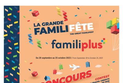 Familiprix Extra Flyer September 28 to October 4