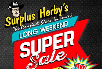 Surplus Herby's Weekend Sale Flyer September 27 to October 1
